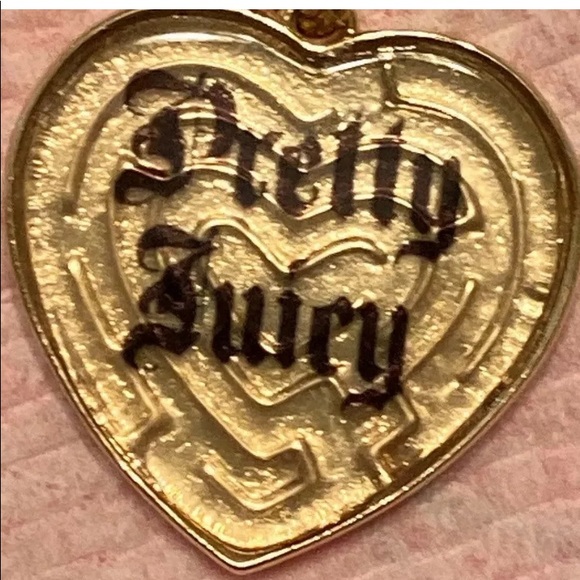 New JUICY COUTURE Labyrinth Maze Charm HEART PRETTY JUICY - Picture 1 of 4